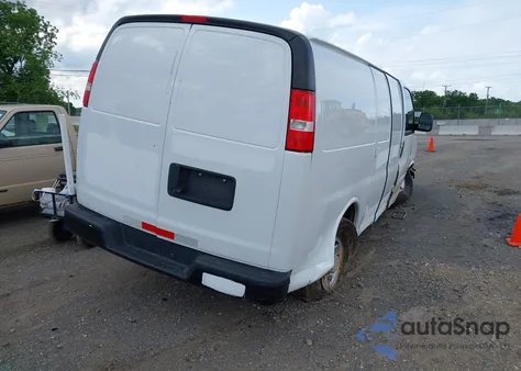 2022 Chevrolet Express Cargo Rwd 2500 Regular Wheelbase Wt из США, поврежденный, VIN 1GCWGAF72N1142965